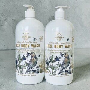 Empire Australia Body Wash Soothing Milk & Golden Honey 33.8oz Luxury NEW